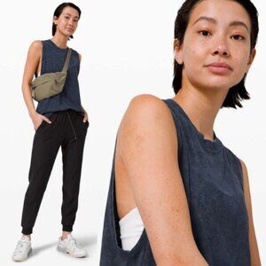 Lululemon All Yours Boyfriend Tank Cloudy Wash True Navy 9845